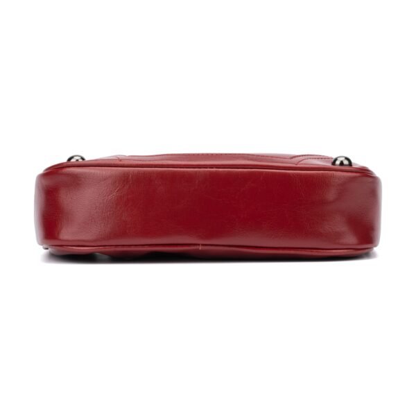 Jeanie Satchel Red Bag - Image 3