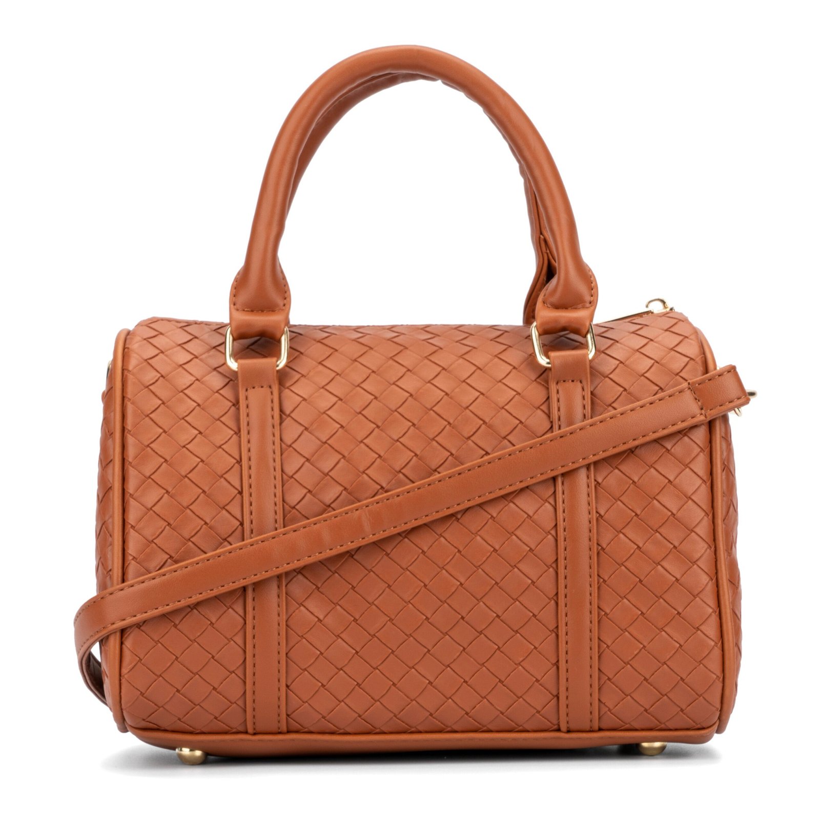 Jeanie Satchel Camel Bag