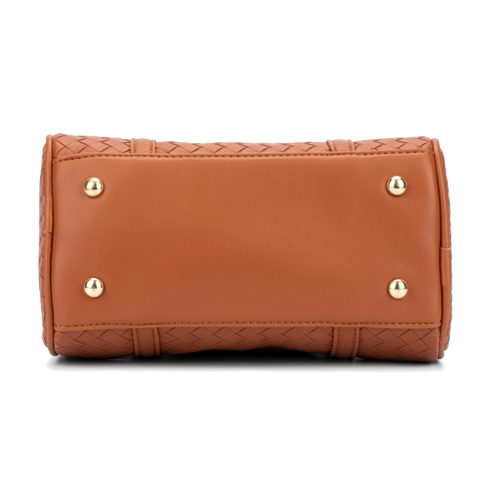 Jeanie Satchel Camel Bag - Image 4