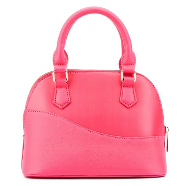 Jeanie Satchel Pink Bag - Image 2